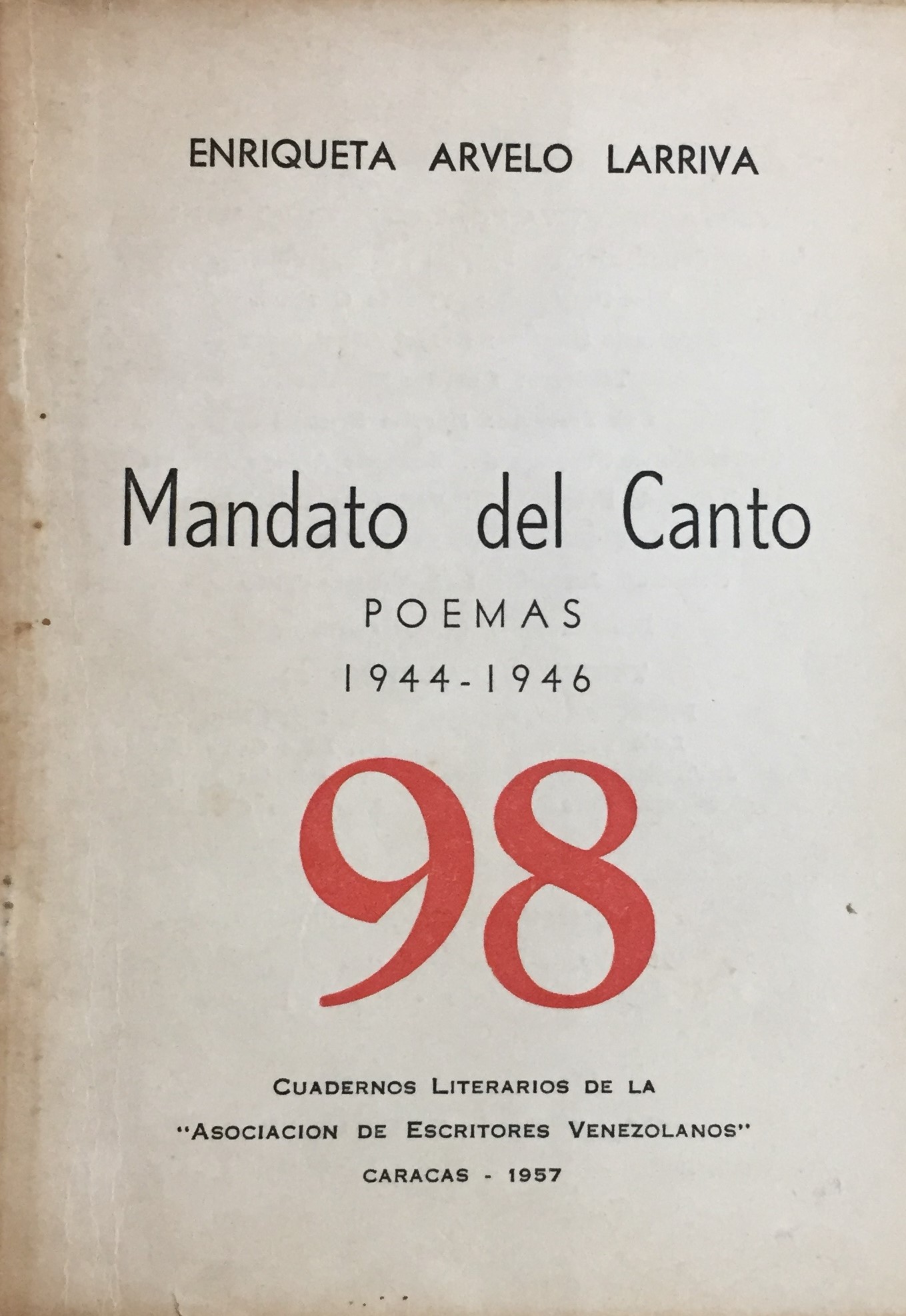 Mandato del canto